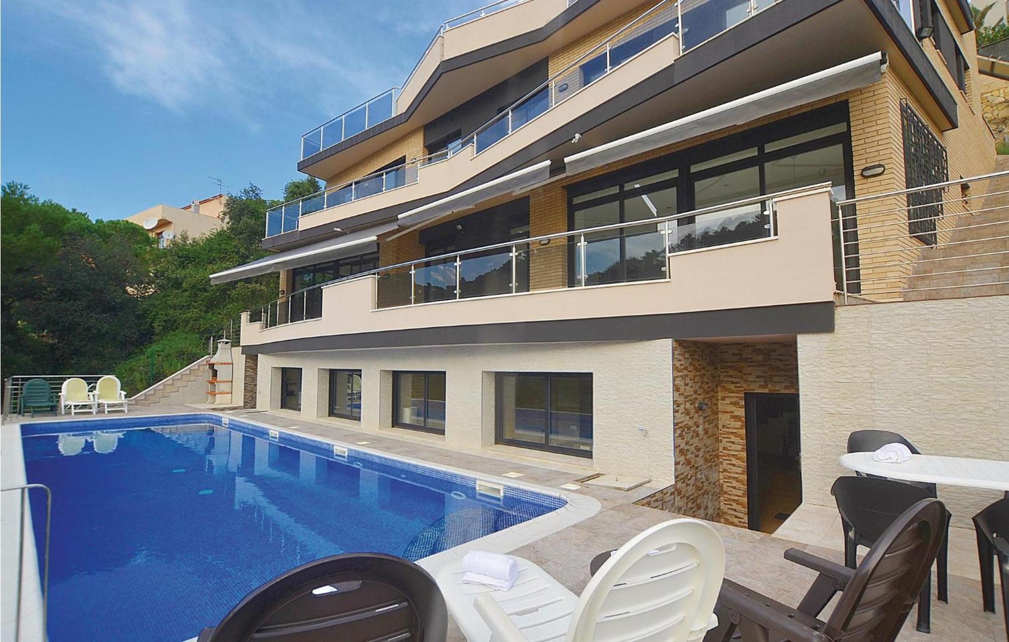 Nice Home In Santa Susanna With House Sea View Exterior photo